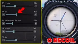 2.8 UPDATE🔥Best Sensitivity + Controls For No Recoil😮(2023) BGMI/PUBG MOBILE