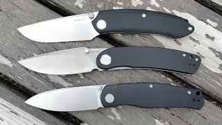 FAVORITE FRONT FLIPPERS COMPARED ~ Civivi Sokoke, Kubey Momentum and the Remette Wild Species