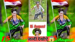 15 August photo editing full Hindi tutorial in picsart//indipendenc day photo editing new trick 2023