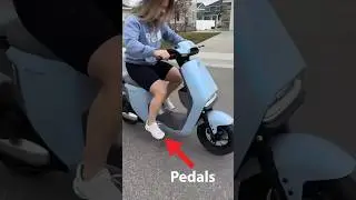 A moped you can PEDAL