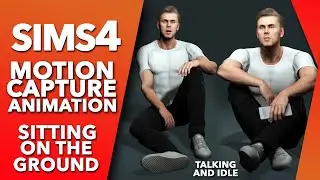 The Sims 4 | Sitting On The Ground Animation Pack Download