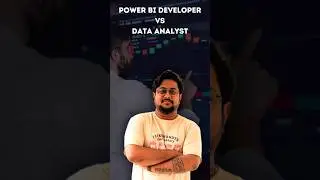 Power BI developer vs Data Analyst #satyajitpattnaik #datashorts #dataanalyst #powerbi