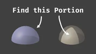 Finding Parametrization of Hemisphere and a Portion of Sphere