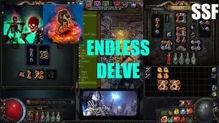 [PoE 3.19] Endless Delve Event SSF (Delve 497) Minion Build - 1114