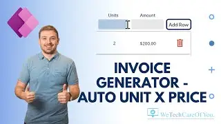 Invoice Generator - Unit to calculate price - Enhancement 1