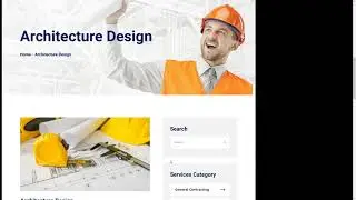 Const - Construction Psd Template construct industry