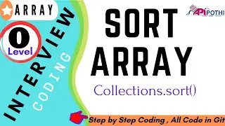 8 _4 Write a Java program to sort the numeric array using Collections.sort()