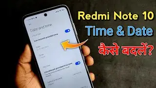 How to Set Date And Time In Redmi Note 10 | Change Date And Time Settings in Redmi Note 10