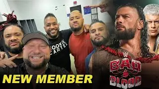 Bloodline New Member, Roman Reigns Match In Bad Blood.