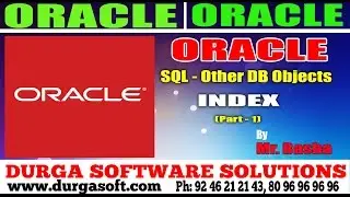 Oracle Tutorial || Oracle|Sql Other DB Objets Index Part-1 by basha