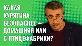 Какая курятина безопаснее - домашняя или с птицефабрики? - Доктор Комаровский