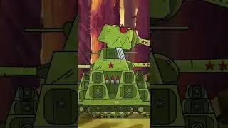 KV-44 became a robot? - Cartoons about tanks short 