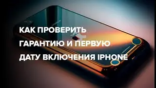 Как проверить гарантию и первую дату включения iPhone