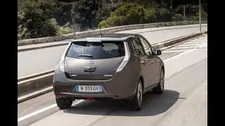 Nissan leaf покатушки по городу и покупка греющего кабеля для батареи