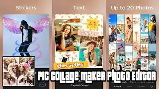 Pic Collage Maker Photo Free Download | Tutorial On Android Apps | Easy Guide