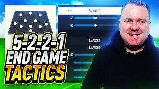 EAFC 24 - (*END GAME*) THE BEST 5221 CUSTOM TACTICS + PLAYER INSTRUCTIONS!