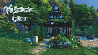 Tiny Spellcaster Cottage | The Sims 4 Speed Build