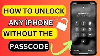 How to unlock iPhone if forgot password || how to unlock any iPhone without the passcode