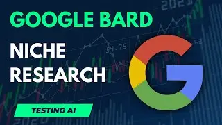 Google Bard AI for Niche research (Step by Step Tutorial) | AI chatbot competition for GPT4