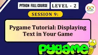 Pygame Tutorial: Displaying Text in Your Game | Python Programming