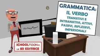 Grammatica - Il verbo - Transitivi e intransitivi, attivi, passivi, riflessivi, impersonali