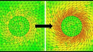 Moving mesh introduction- domain rotation example in Comsol Multiphysics