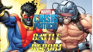 Marvel Crisis Protocol Weapon X vs New Mutants Battle Report S04E38