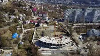 Район Донская в Сочи с квадрокоптера || Обзор районов Сочи
