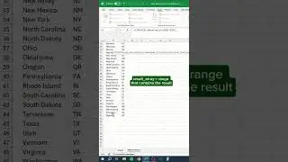 Convert States in Excel‼️ #excel