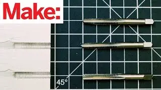 Learn to use a Tap & Die to Cut Threads