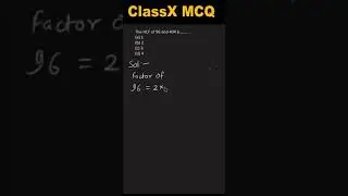 class X maths first term most important MCQ