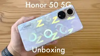 Honor 50 5G unboxing ($470): GMS and a Snapdragon 778G!