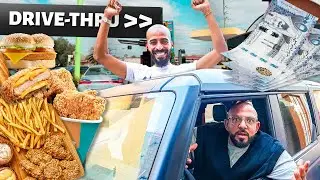 تحدي طلب السيارة الى قدامنا و ورانا 🚗 دفعنا حسابهم 💸