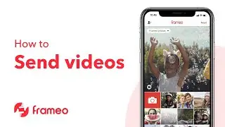 Frameo - How to send videos 🇬🇧