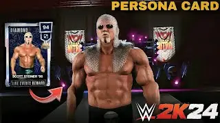 WWE2K24 Scott Steiner Persona Card Unlocked 🔓 First Look ! Official Entrance