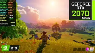 RTX 2070 SUPER - Fortnite (1440p Max Graphics DLSS ON)