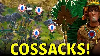 Civ 6 | Attacking Russia Was A Bad Move!!! (#5 Sid Meier Aztec Civilization VI)