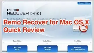 Remo Recover Mac File Recovery App Quick Review