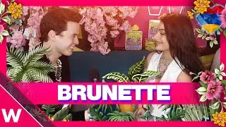 🇦🇲 Brunette Future Lover INTERVIEW after Eurovision 2023 second rehearsal