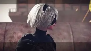 NieR Automata - Xbox X gameplay (4K)