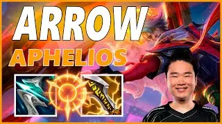 ⚡ARROW APHELIOS ADC GAMEPLAY⚡SEASON 12 LEAGUE OF LEGENDS