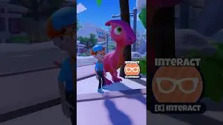 Blippi Talks To A Parasaurolophus🦕 | Blippi Roblox Shorts | #shorts #blippi #roblox