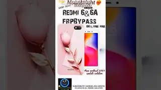 Redmi 6A & Mi 6 FRPBypass New method 2023 Update Solution 100% Free Working Trick #msunbright #frp 😄