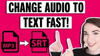 How to Convert Audio to Text FAST!