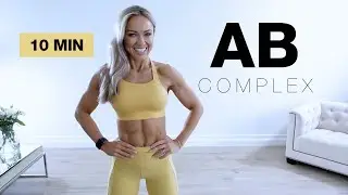 10 MIN AB COMPLEX | Total Abs Workout - NO EQUIPMENT