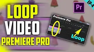 How to Loop Video on Premiere Pro 2021 | Pin Tech |