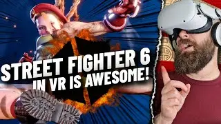 Crazy NEW VR MOD for STREET FIGHTER 6! // Quest 2 PC VR Gameplay