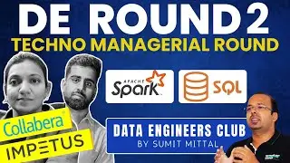 Live Big Data Mock Interview | Techno-Managerial Round | Scenario Based Questions 