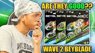 IS WAVE 2 OF HASBRO BEYBLADE X ACTUALLY GOOD??