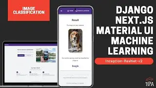 Machine Learning Web App Project | Django, Next.js (React framework) & Material UI | Free Download